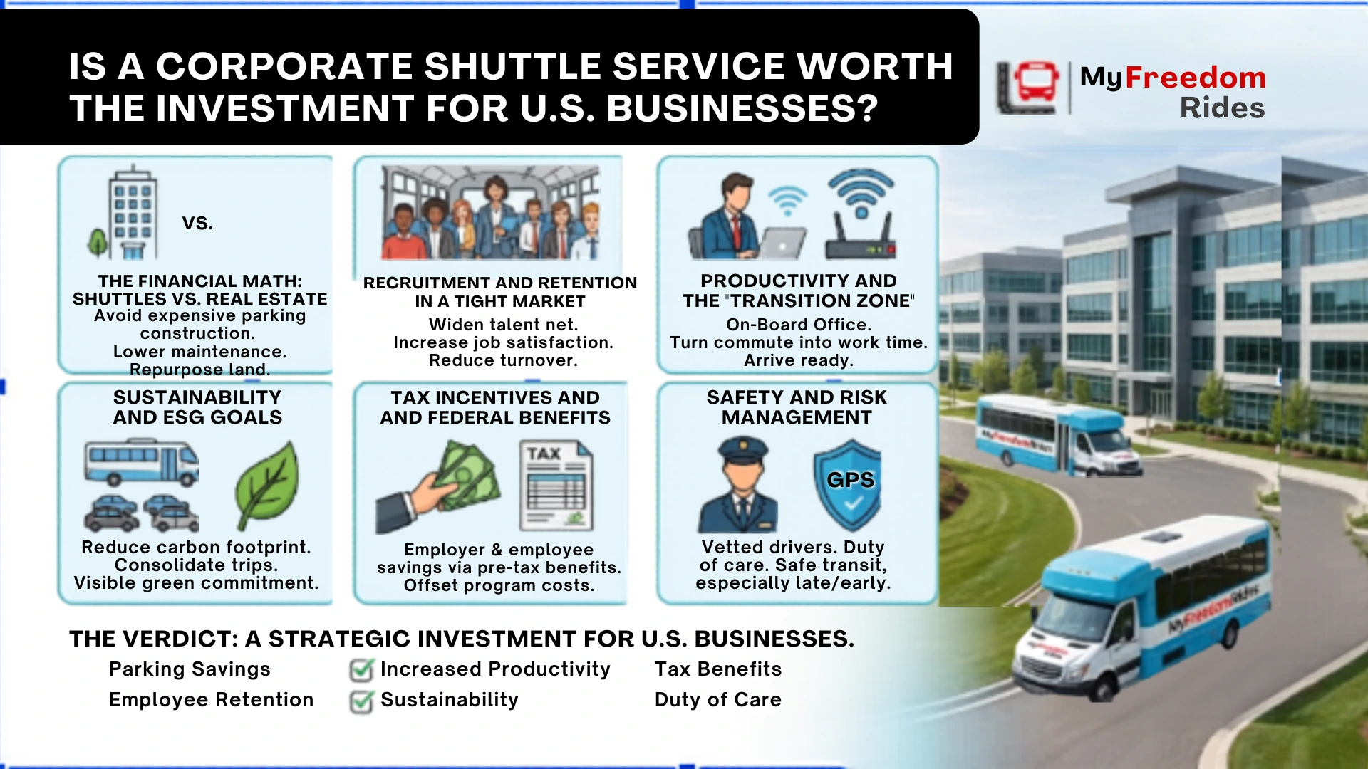 corporate shuttles service